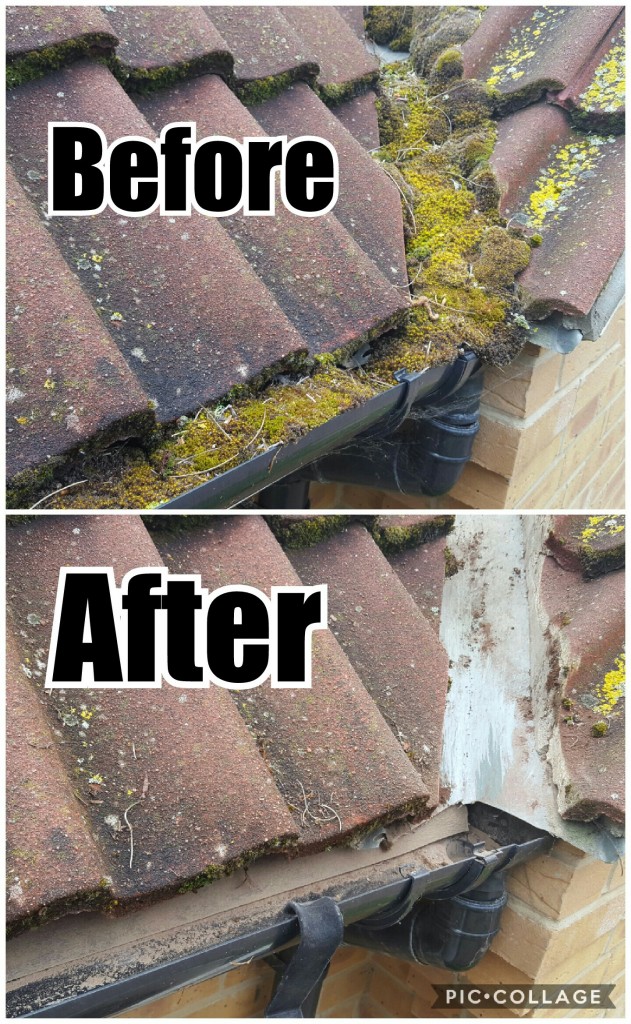gutter clearing